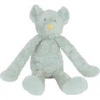 Happy horse Muis Mylo Knuffel 32cm - Groen - Baby knuffel
