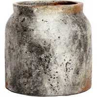 Muubs Echo bloempot Ø28 cm Roest-grijs