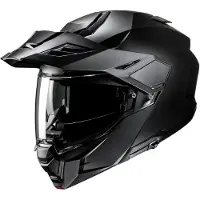 HJC i80 Solid Zwart Adventure Motorhelm Maat M