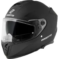 Bogotto FF122 SVK Solid Mat Zwart Integraalhelm Maat XS