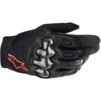 Alpinestars Megawatt Handschoenen Zwart Rood Fluo Maat XL