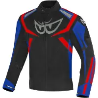 Berik The Eye Zwart Blauw Waterdichte Textiele Motorjas Maat 52
