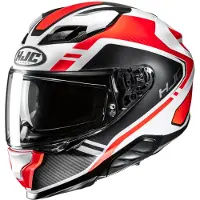 HJC F71 Tozz MC6HSF Integraalhelm Mat/Zwart/Wit/Rood M unisex