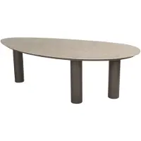 4 Seasons Outdoor Arizona dining tuintafel 240x130xH75 cm keramiek kiezelvorm