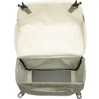 New Looxs Ivy Mondi Joy Dubbele Fietstas Racktime - 38 liter - Walnoot Ivy grijs groen