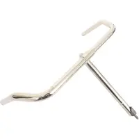 Ergotec Stuur tour oud hollands model 22,2x525 mm - chroom