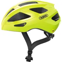 ABUS Fietshelm MACATOR MIPS signal yellow L - 58-62 cm - geel - Geschikt voor gebruik op elektrische fietsen - stadsfietsen - 370 g