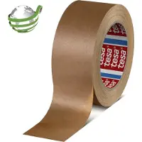 TESA Verpakkingstape papier | wit | lengte 50 m | breedte 75 mm | 6 stuks - 04713-00005-00 04713-00005-00