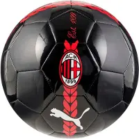 Puma AC Milan Voetbal Maat 5 Zwart Rood Wit