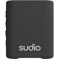 Sudio S2 Black, met kabel en draadloos, zwart, met knoppen, waterbestendig (IP67), universeel