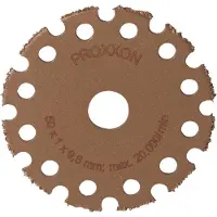 Proxxon Trennscheibe Wofram-Karbid 50x1,3x10mm für z.B. Holz+Fugenmörtel, f.LHW + LHW/A 28556 Doorslijpschijf 50 mm 1 stuk(s) Hout