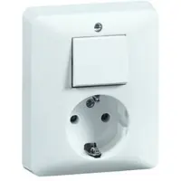Peha Inbouw combinatie RA wissel creme - 4602022