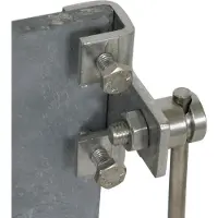 Dehn Klem StSt Horizontaal Type Voor Profielen Met KS Aansluiting - 372229