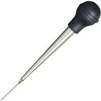 Master Class - Bedruiper, Baster, Pipet, 60 ML, 34 CM, RVS - MasterClass