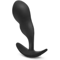 B-Vibe REMOTE CONTROL P-SPOT SNUG PLUG 145GR BLACK
