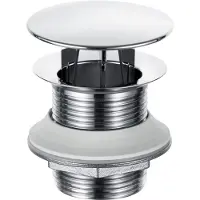 Keuco - Niet-afsluitbare afvoerplug 1 1/4, chroom 59904010000