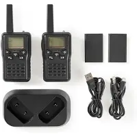 Nedis WLTK1010BK Walkie Talkie Set - Tot 10 km