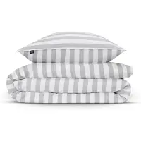 Zo! Home Dekbedovertrek Banda Di Lino Dove Grey - 200 x 200/220 cm