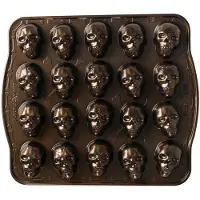 Nordic Ware Skull Bites bakvorm Brons