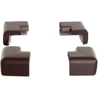 Dreambaby Foam hoekbeschermers classic ZWART (4 stuks) (zwart)