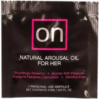 Sensuva ON ORIGINAL AROUSAL OIL AMPOULE PACKET