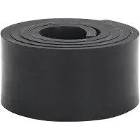 vidaXL Rubberen rand voor sneeuwploeg 180x10x1 cm zwart