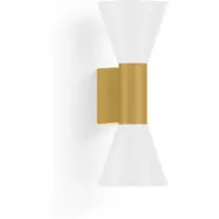 Wever & Ducre Odrey Up/Downlight Wandlamp Odrey 2.3 | Gold|White Matt
