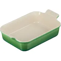Le Creuset - Heritage Ovenschaal rechthoekig Bamboo 19 x 14 cm