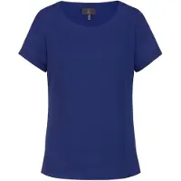 Greiff 6577 Blouse Dames Korte Mouw Regular Fit Essentials - Chiffon | Maat: 38