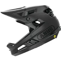 ABUS Fietshelm AIRDROP MIPS velvet black S/M - 52-58 cm - zwart - Geschikt voor gebruik tijdens downhill - enduro - 790 g