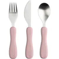 Sebra Fanto Bestekset - Silicone - Vintage Rose