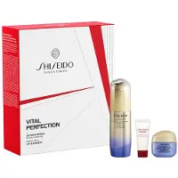 Shiseido Gezichtsverzorgingslijnen Vital Perfection Oogverzorgingsset VITAL PERFECTION Uplifting & Firming Eye Cream 15 ml + ULTIMUNE Power Infusing Serum 5 ml + VITAL PERFECTION Uplifting & Firming