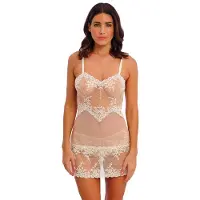 Wacoal Slipdress Embrace Lace | Maat: XL | Kleur: Powder