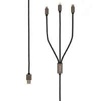 Dörr USB 3 in 1 kabel (Micro - Lightning Type C) 35cm