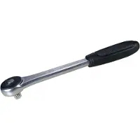 Condor werkzeug 1/2" Ratelsleutel met doorsteek, 270mm, 32 tanden, CrV staal