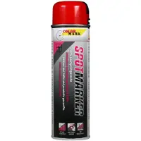 Motip Spotmarker - Rood - 500 ml - Afwerkingslaag