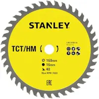 Stanley czb 160 x 16mm tct/hm 40t