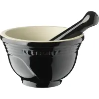 Le Creuset Vijzel & stamper 0,3L 'Ebbenzwart'