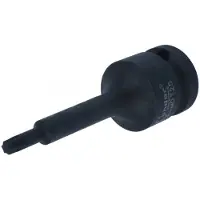 Condor werkzeug Slagdoppenbit Torx T25 1/2" 78mm Chroom-Molybdeen
