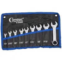 Condor werkzeug 4409 Set ring- / steeksleutel