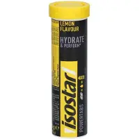 Isostar Fast Hydration Powertabs Sport Drink Lemon High Energy 10 St Bruistabletten