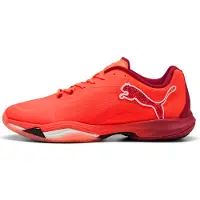 Puma Vantage NITRO uniseks indoorschoenen, Rood/Wit, Maat 49,5