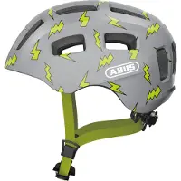 ABUS - Kid's Youn-I 2.0 - Fietshelm 52-57 cm - M, grijs/groen