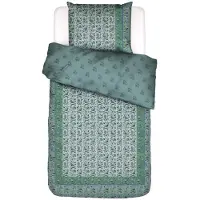 Essenza Dekbedovertrek Valeria Subtle Green Satijn-140 x 200 / 220 cm | 1-Persoons