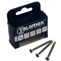 Talamex Chipboard Phillips Head Pozidrive 6 Units Zwart 4.0 x 20 mm