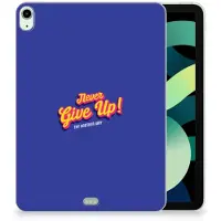 B2Ctelecom iPad Air (2020/2022) 10.9 inch Back cover met naam Never Give Up