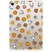 B2Ctelecom Hippe Hoes voor Apple iPad mini 6 (2021) Dieren Emojis