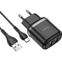 Generic USB C Snellader - USB C Oplader - Super Snel Laden voor Samsung en iPhone - Inclusief Oplaadkabel van 1 meter