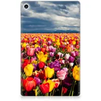 B2Ctelecom Lenovo Tab M10 Plus (3e generatie) Siliconen Hoesje Tulpen