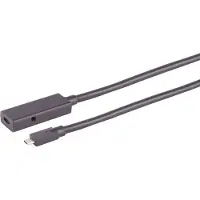 Shiverpeaks Aktive USB-C Verlängerung, USB 3.1, 10Gbps, 5,0m